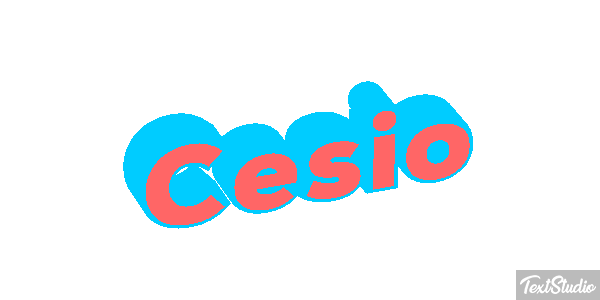 Cesio Effetto testo