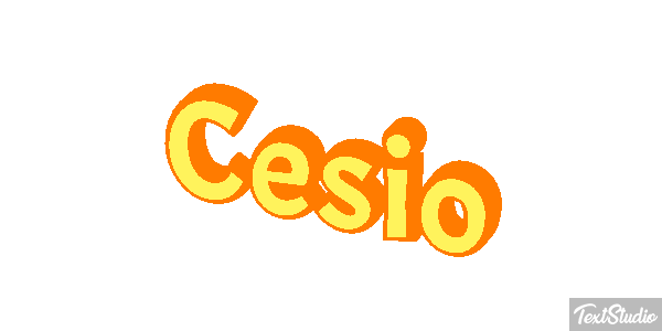 Cesio Effetto testo