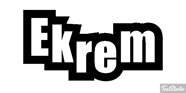 Ekrem Effetto testo