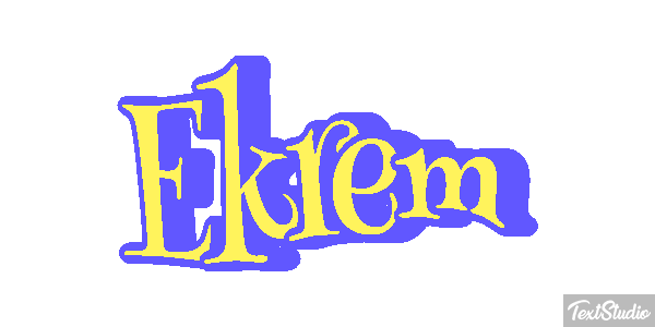 Ekrem Effetto testo
