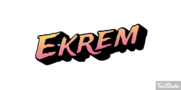 Ekrem Effetto testo