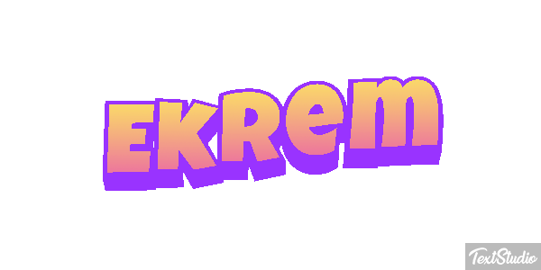 Ekrem Effetto testo