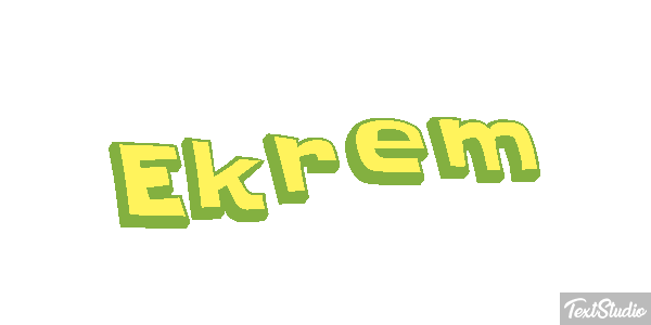 Ekrem Effetto testo