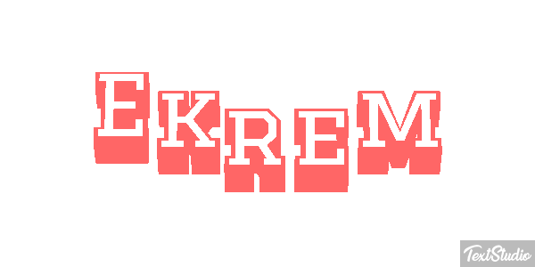 Ekrem Effetto testo
