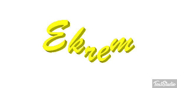 Ekrem Effetto testo