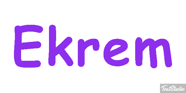 Ekrem Effetto testo
