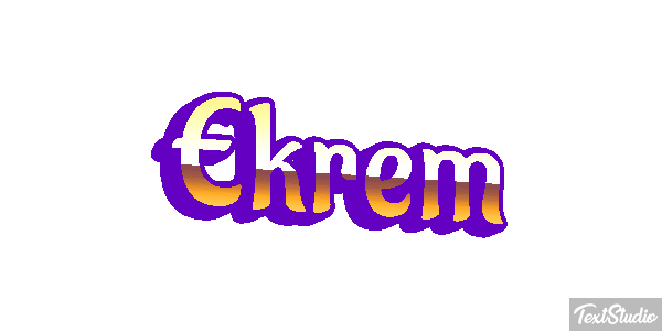 Ekrem Effetto testo