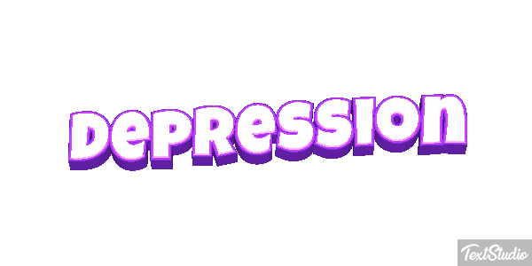 Depression Text effect