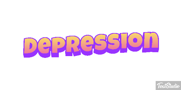 Depression Text effect
