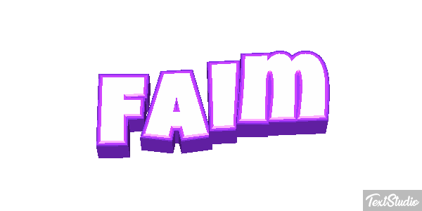 Faim Effet de texte