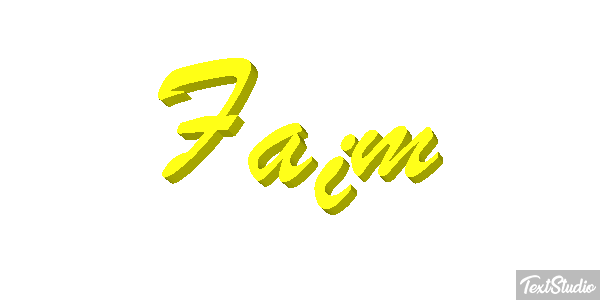 Faim Effet de texte