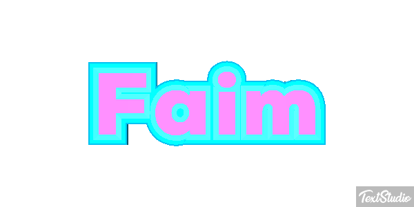 Faim Effet de texte