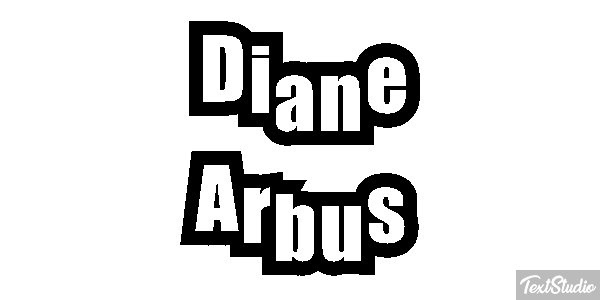 Diane Arbus Efeito do texto