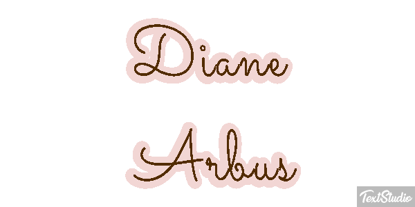 Diane Arbus Efeito do texto
