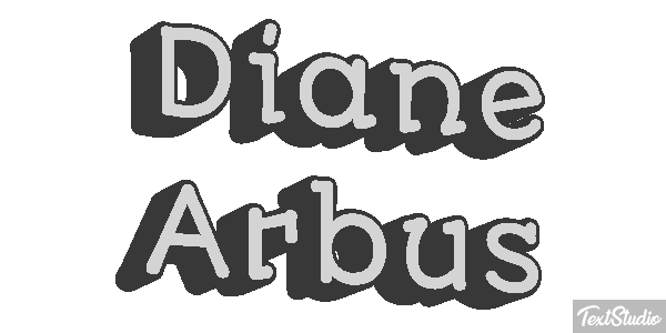 Diane Arbus Efeito do texto