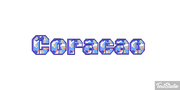 Coração Effet de texte