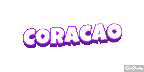 Coração Effet de texte