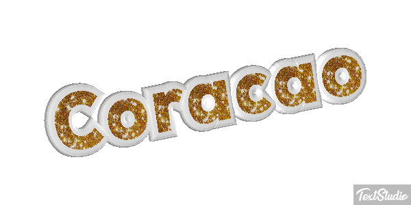 Coração Effet de texte