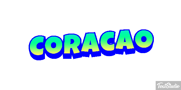 Coração Effet de texte