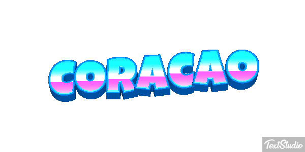 Coração Effet de texte