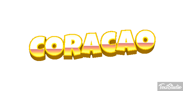 Coração Effet de texte