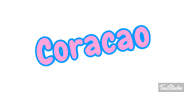 Coração Effet de texte