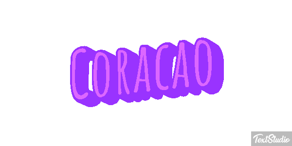 Coração Effet de texte