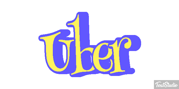 Uber Texteffekt
