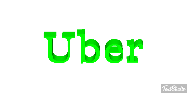 Uber Texteffekt