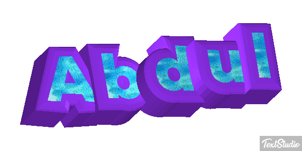 Abdul Text effect