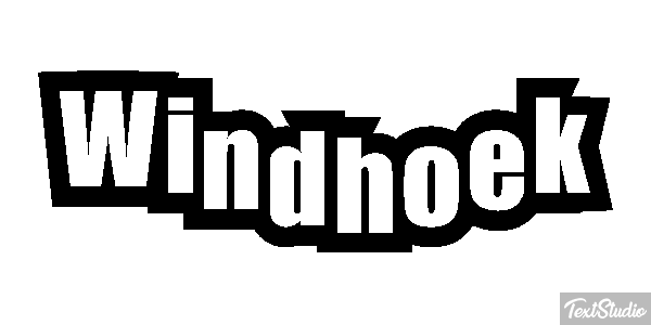 Windhoek Effet de texte