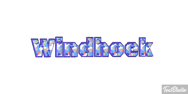 Windhoek Effet de texte