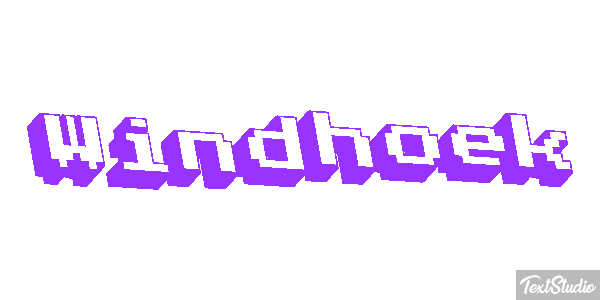 Windhoek Effet de texte