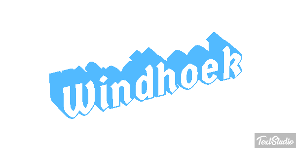 Windhoek Effet de texte