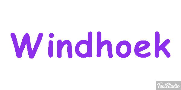 Windhoek Effet de texte