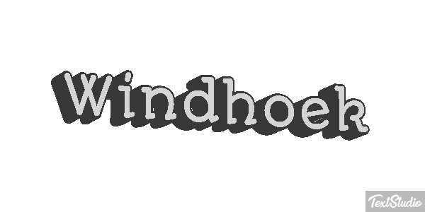 Windhoek Effet de texte