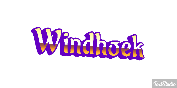 Windhoek Effet de texte