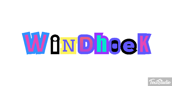 Windhoek Effet de texte