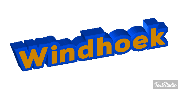 Windhoek Effet de texte