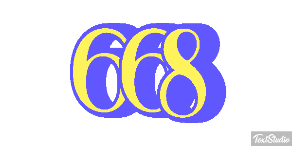 668 Metin efekti