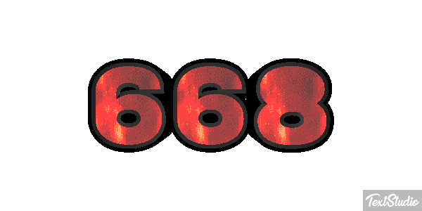 668 Metin efekti