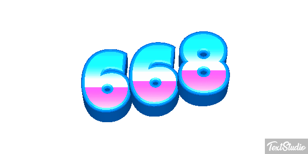 668 Metin efekti