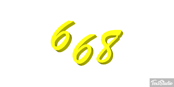 668 Metin efekti