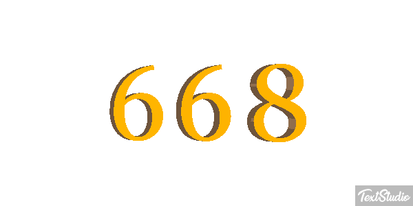 668 Metin efekti