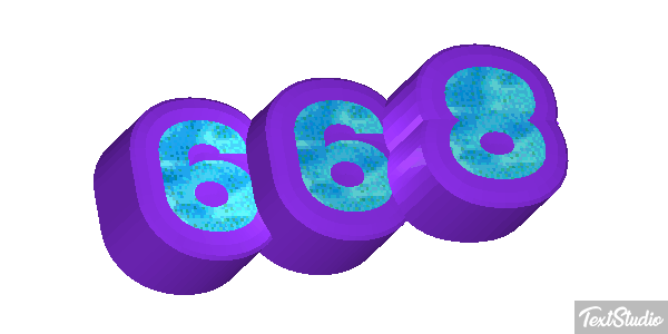 668 Metin efekti