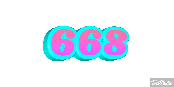 668 Metin efekti
