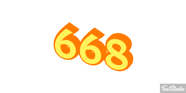 668 Metin efekti