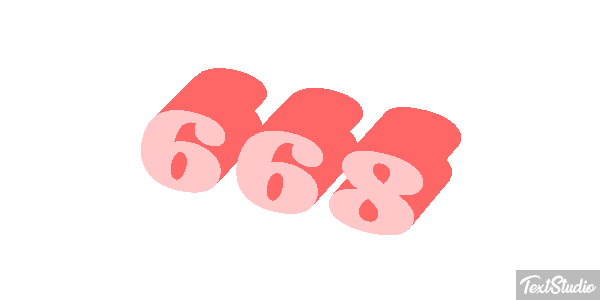 668 Metin efekti