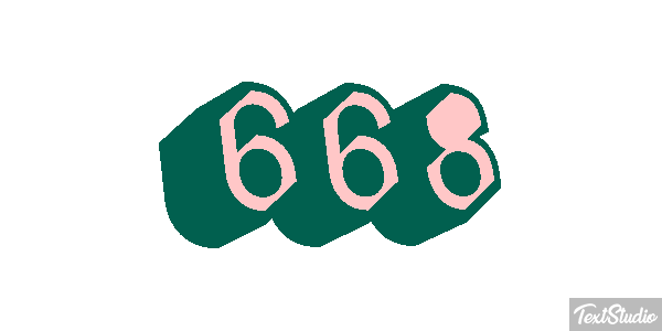 668 Metin efekti