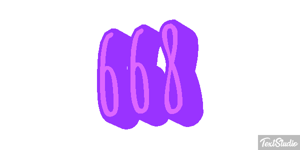 668 Metin efekti